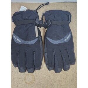 Columbia sportswear Titanium Scraper Snow Winter Gloves‎ Womens XL Black